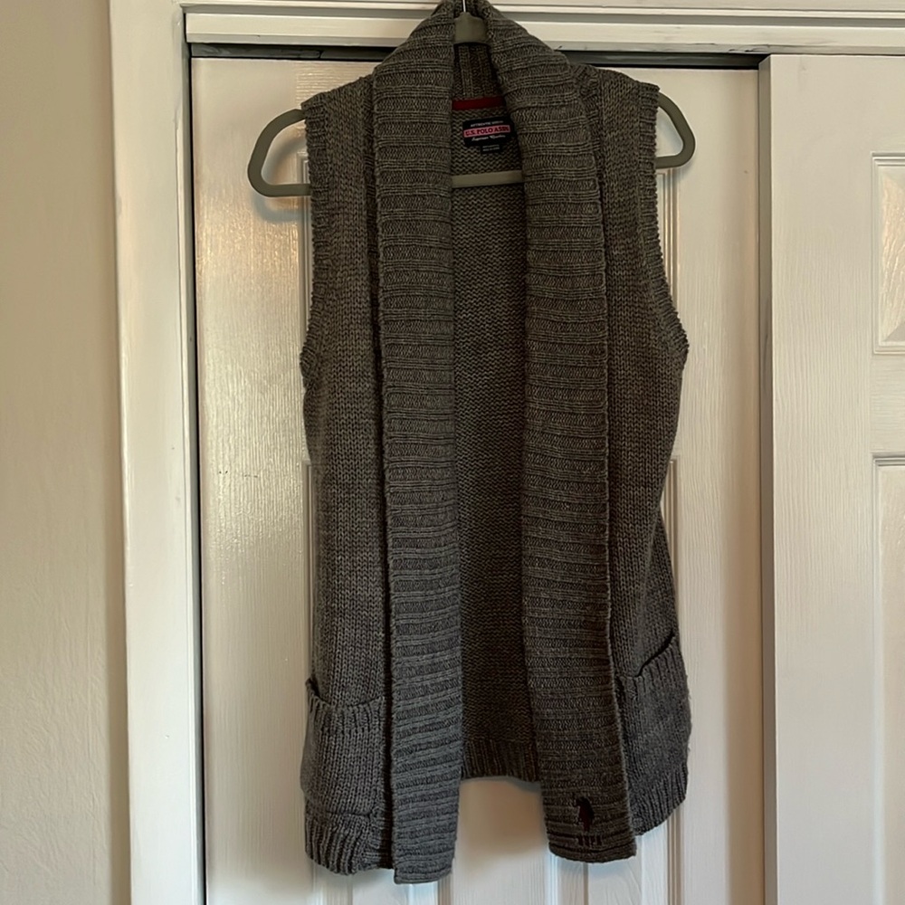 US Polo Association Grey Sweater vest